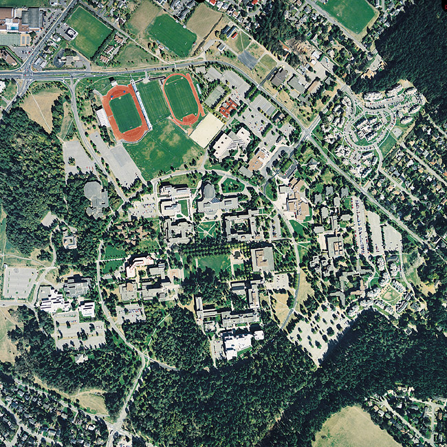 (photo: UVic Campus, 1997)